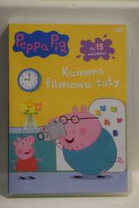 Peppa Pig  Kamera filmowa taty  DVD Nowa bez folii