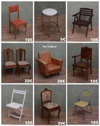 Cadeiras banco e poltronas
Retro antigo Vintage antiguidade
