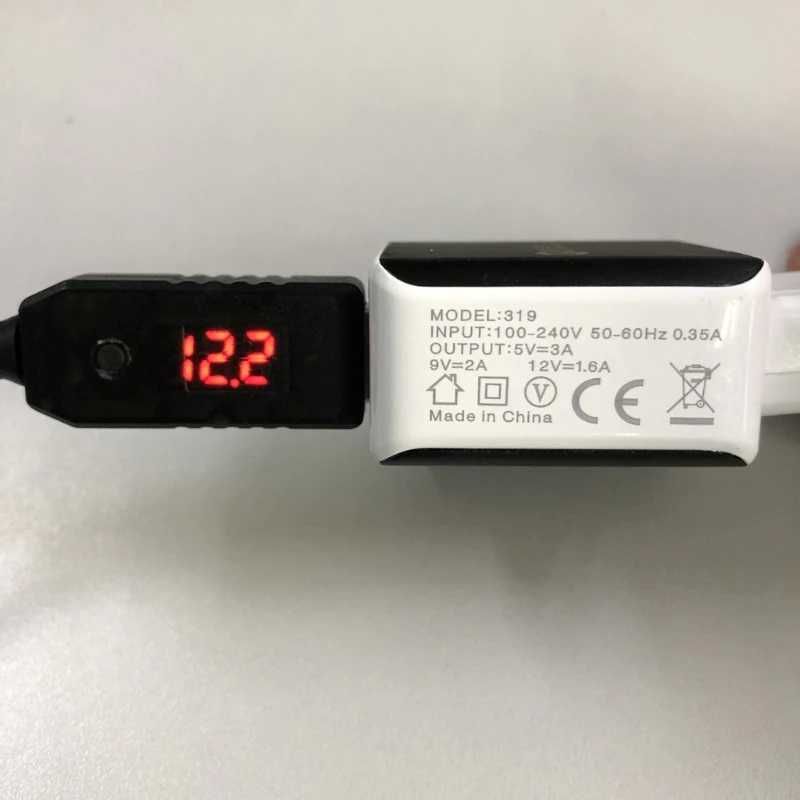 Універсальний USB кабель для роутера з 5v на 9v/12v або 5-12v