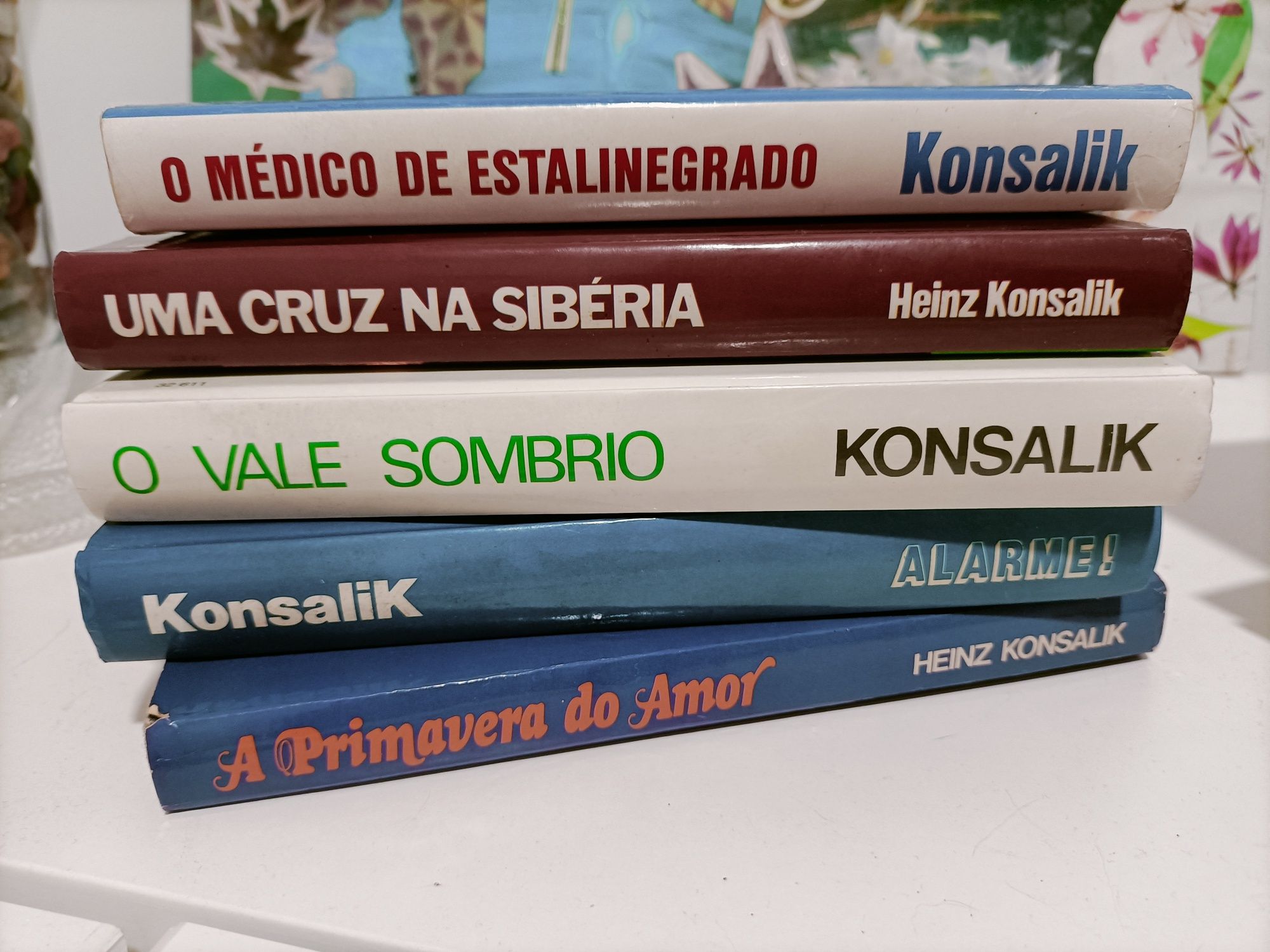 Livros em muito bom estado do excelente autor Konsalik