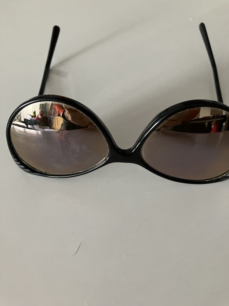 Vintage okulary kocie lata 80