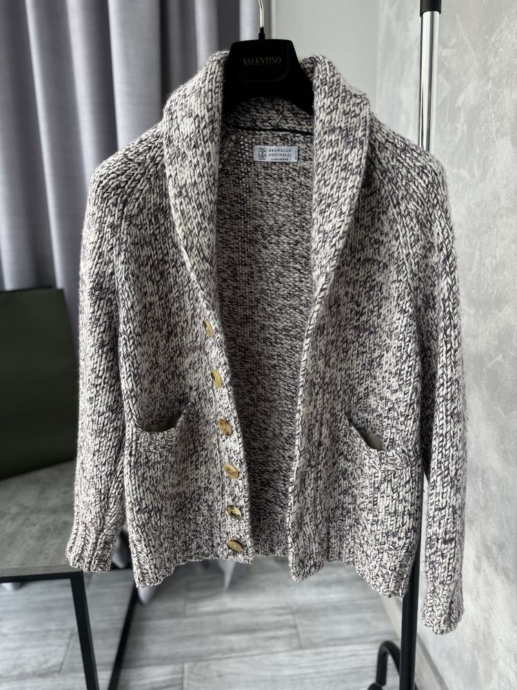 Кашемировый свитер-кардиган Brunello Cucinelli ОРИГИНАЛ