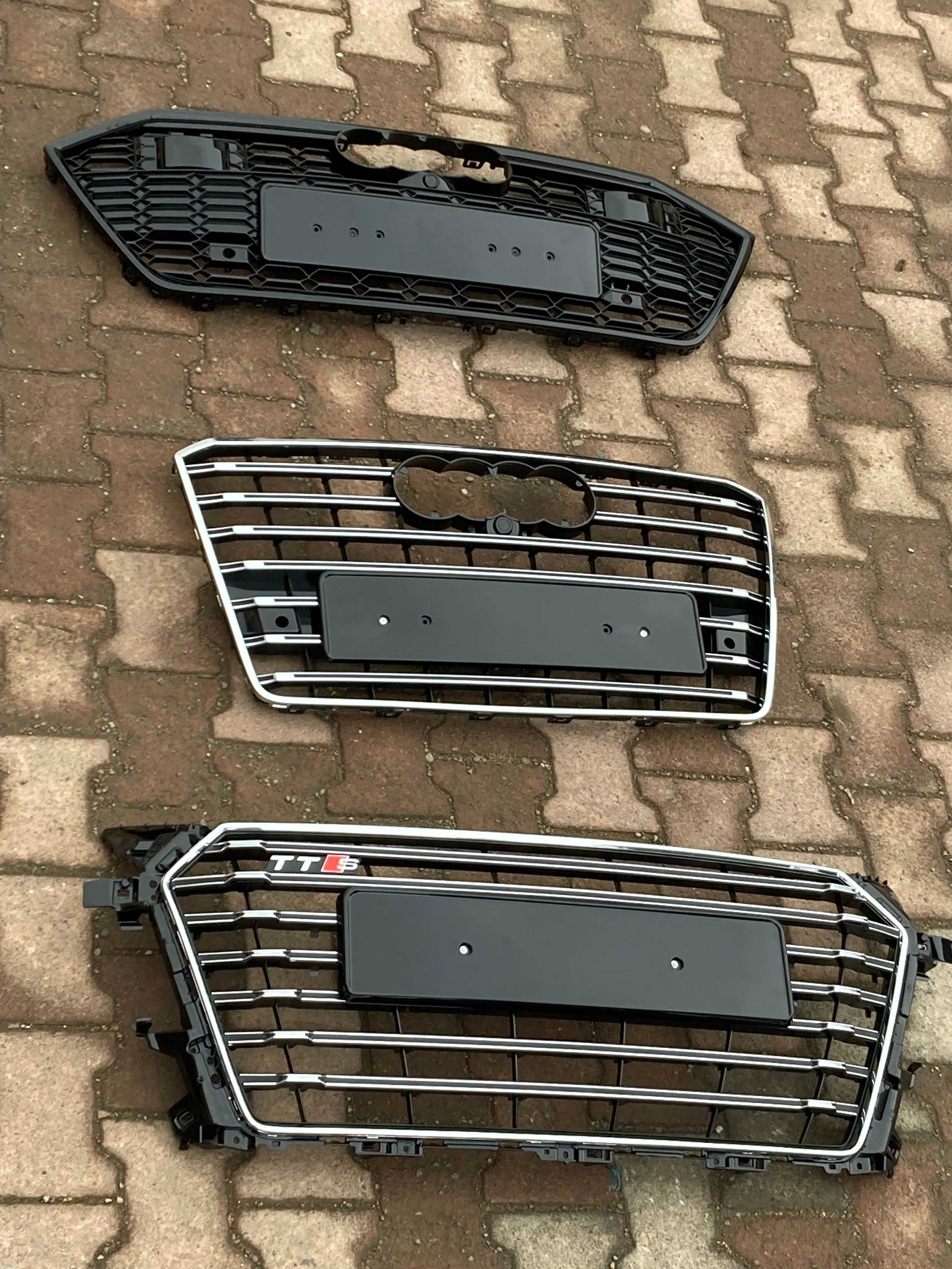 Решетка радиатора AUDI A1/TT/A3/A4/A5/A6/A7/A8 S-Line RS стили 05-23г.