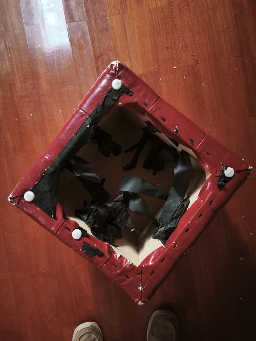 Cubos bancos assentos 35 x 35 x 35 cm