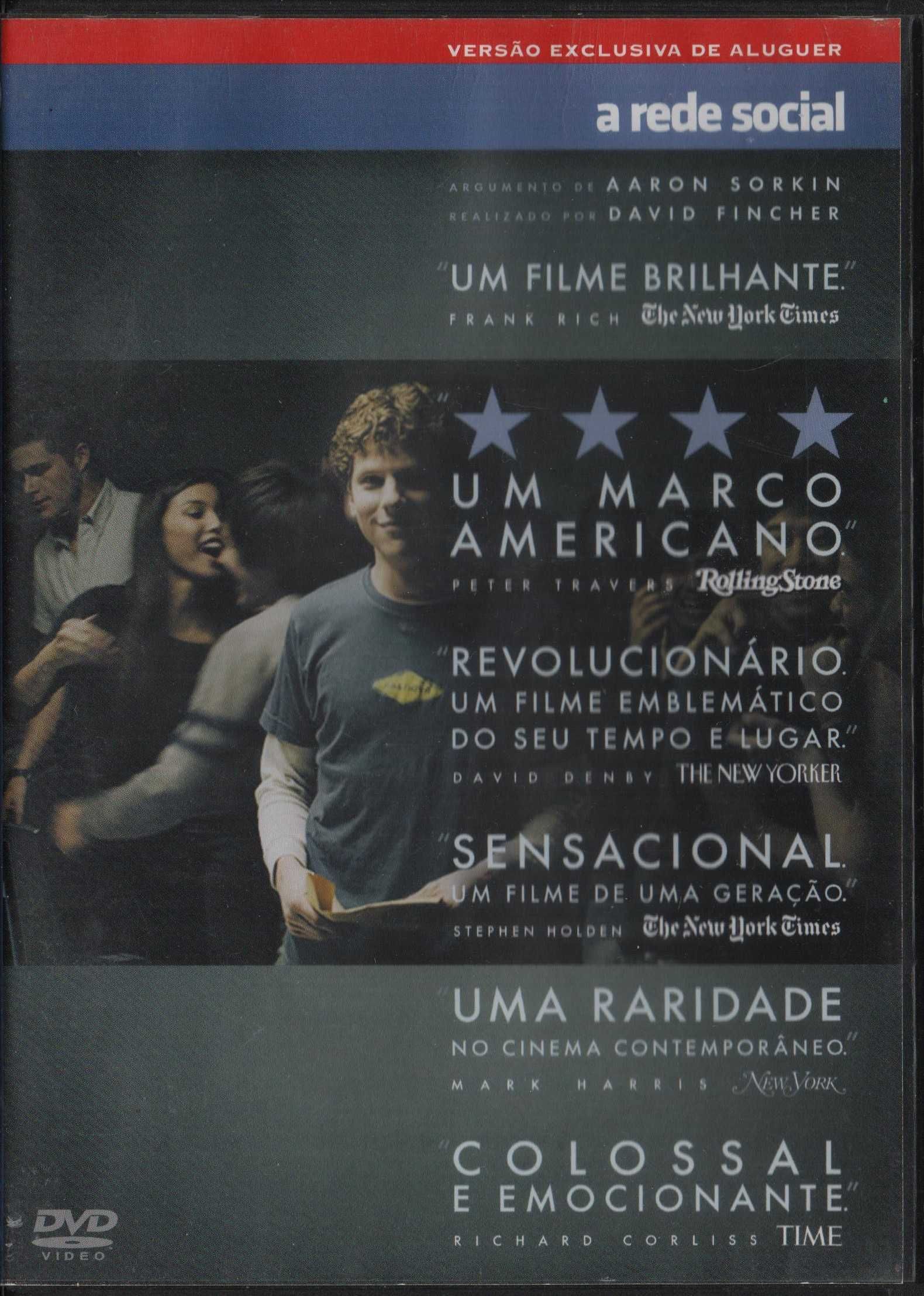 Dvd A Rede Social - drama - Justin Timberlake/Dakota Johnson - extras