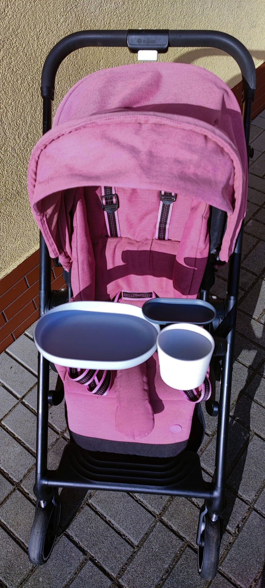 Wózek spacerowy Cybex  Balios S kolor różowy Magnolia Pink