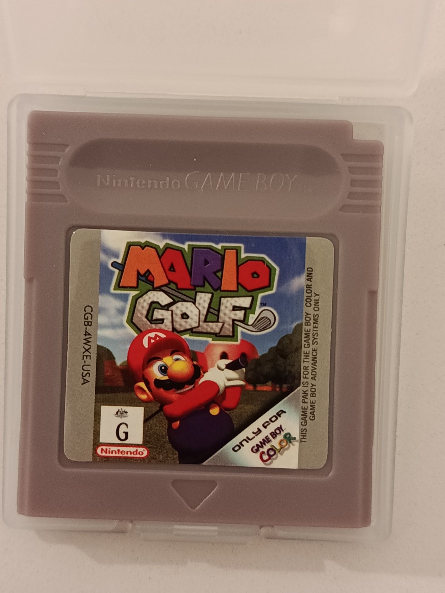 Jogo Mario Golf Gameboy Color