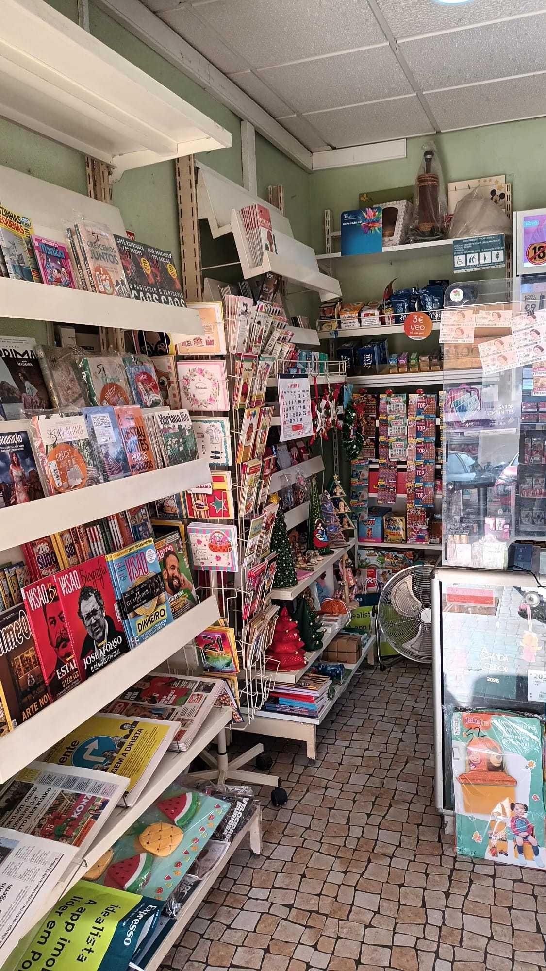 Tabacaria/Papelaria com Jogos Santa Casa - Cedência Quotas  - Oeiras
