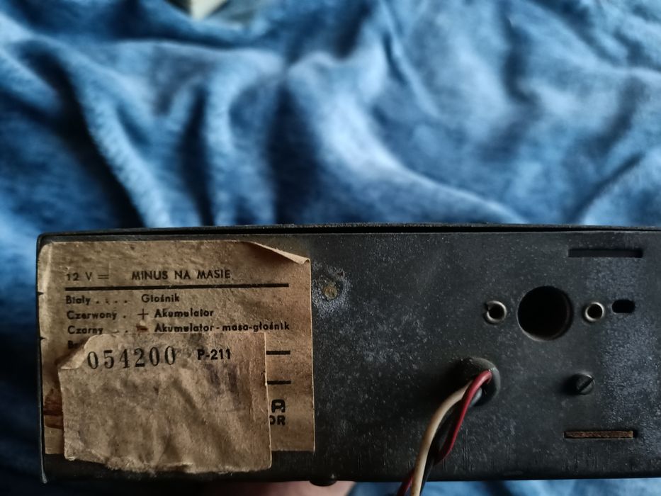 Odtwarzacz kasetowy P 211-R do samochodu