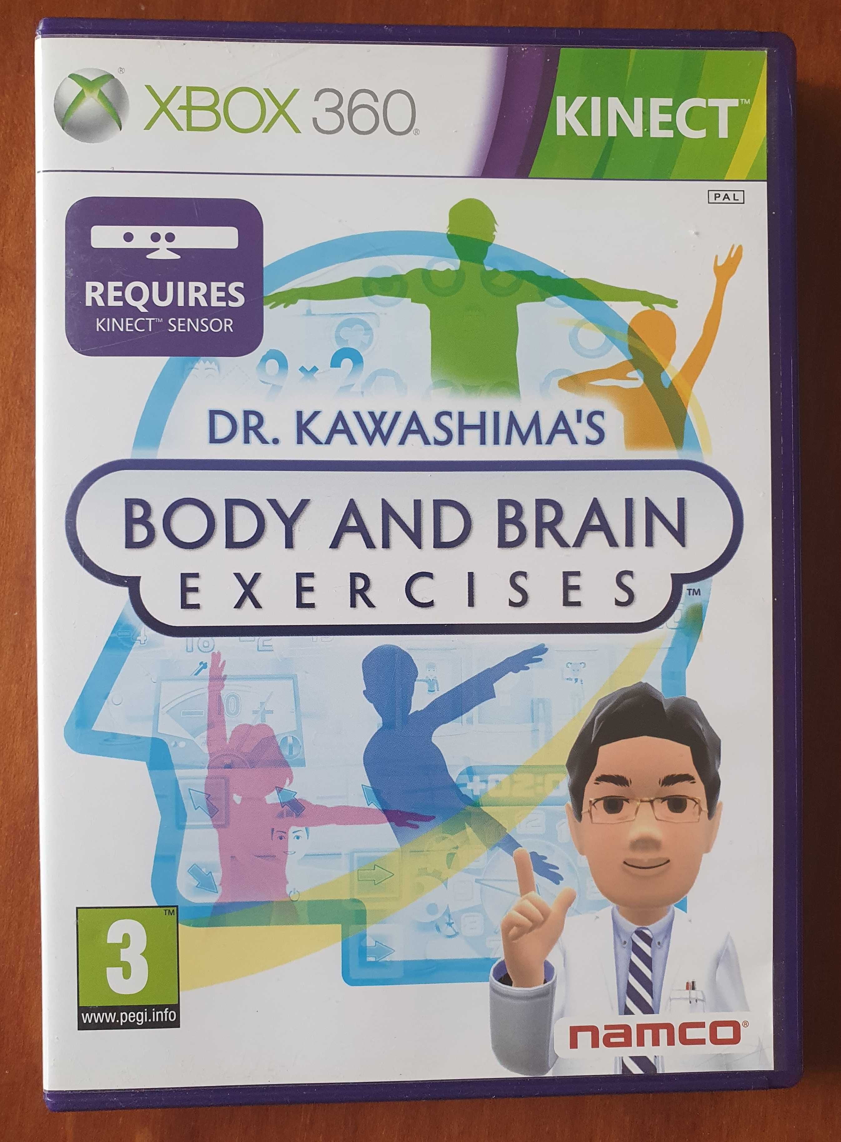 Gra X-box 360 Kinect - Dr. Kawashima's Body and brain exercises