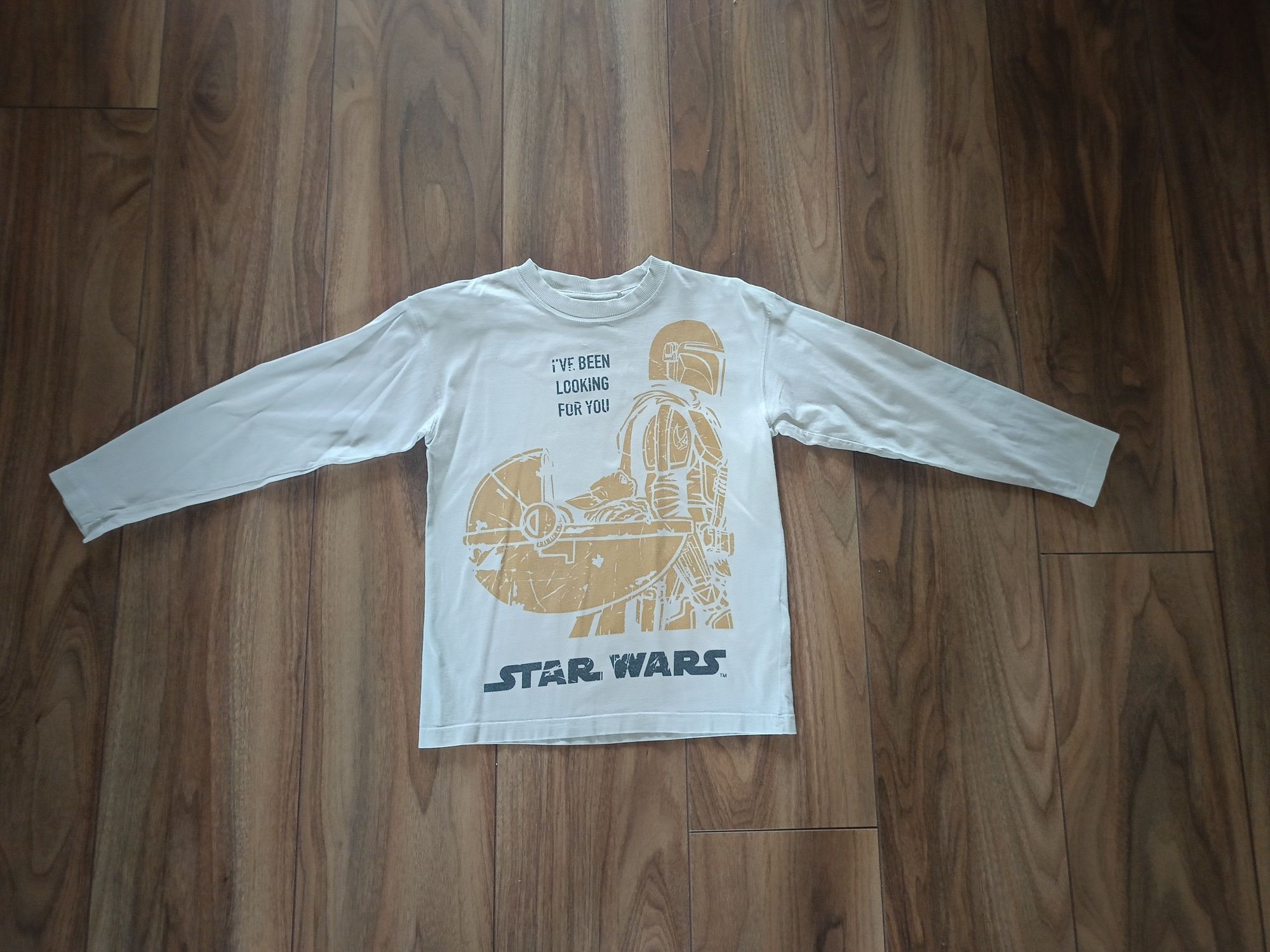 Koszulka bluzka longsleeve r.134 Star Wars smyk cool club