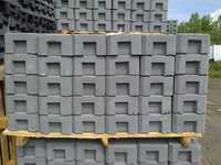 Stopa betonowa do ogrodzeń budowlanych ciężka 32 kg