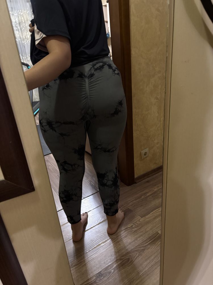 Лосини Plus size з пуш-ап ефектом