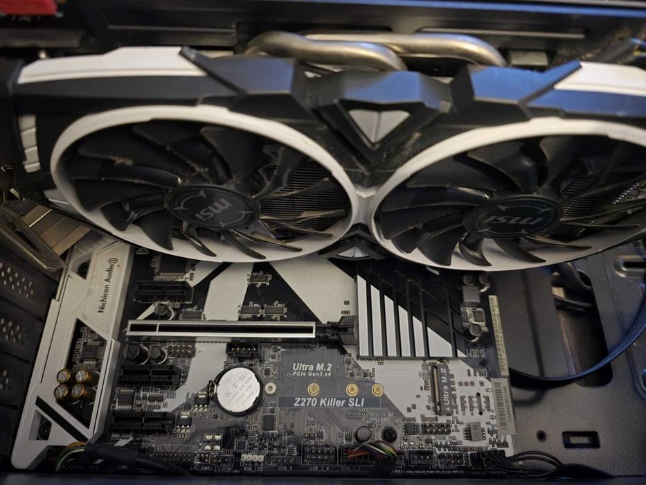 Komputer PC +klawiatura, monitor, 7 6700 / 1070 8GB / 24GB RAM