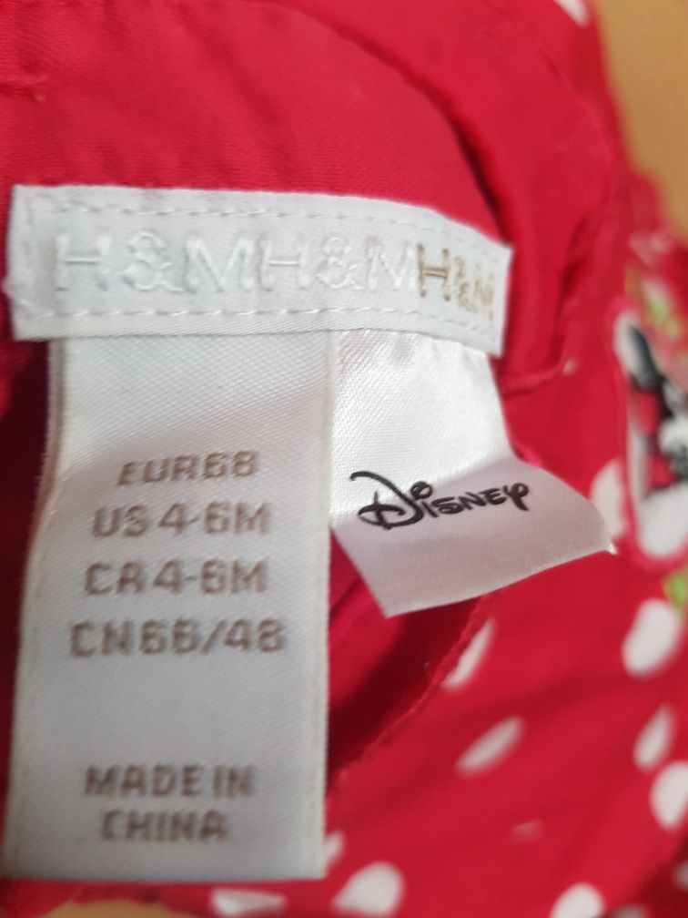 Sukienka,sukieneczka,śliczna,H&M,Myszka Minnie