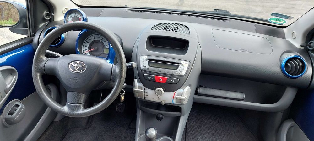 Toyota Aygo 07r., 1.0 benzyna, klima, OPŁATY DO 11.26 !!, świetny stan