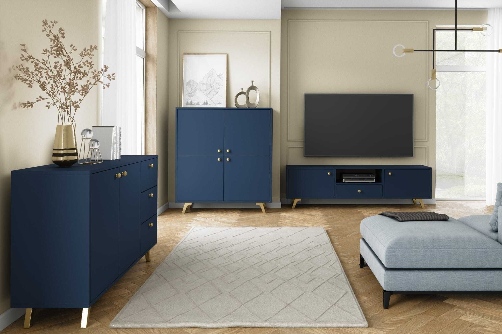 Siena 6-kolorów 138x86x41 Nowe Komody