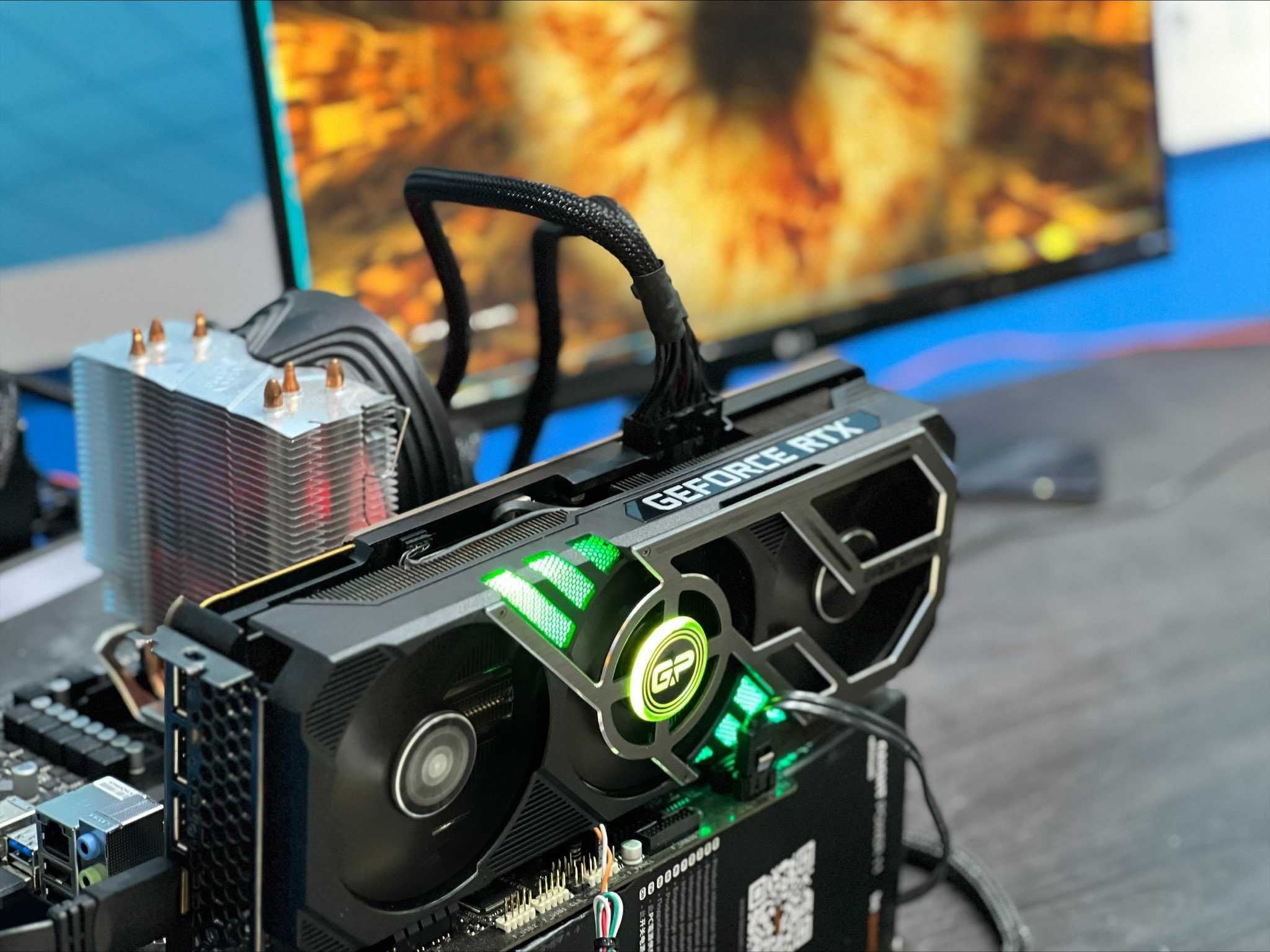 (373$) Видеокарта топовая PALIT RTX 3080 10Gb GAMINGPRO (+гарантия)