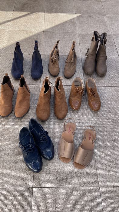 Botas e calçado de mulher