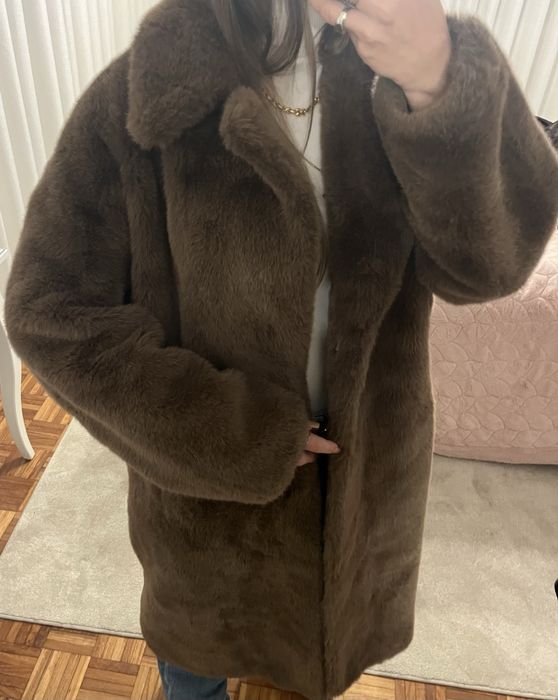 Casaco de pelo sintetico