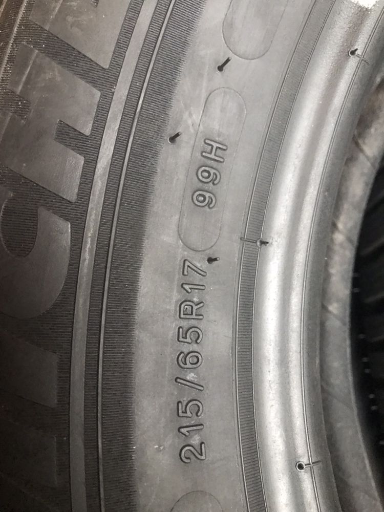 215/65/17 R17 Michelin Alpin 5 4шт зима