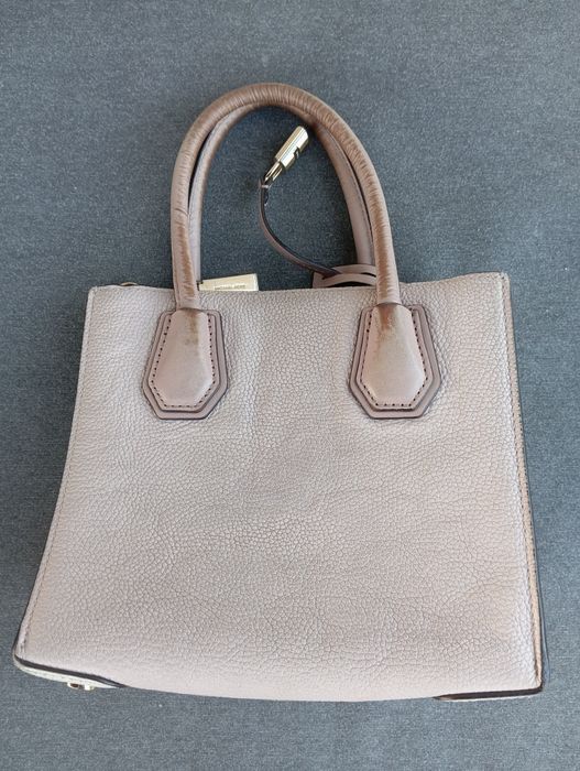 Michael Kors Oryginalna Torebka Skórzana / Kuferek Mercel Leather