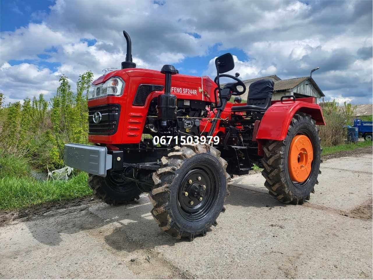 Мінітрактор SHIFENG 240 LR нова гідравліка з циліндром Шіфенг доставка