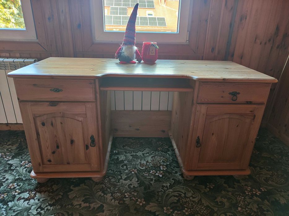 Biurko dziecięce sosnowe