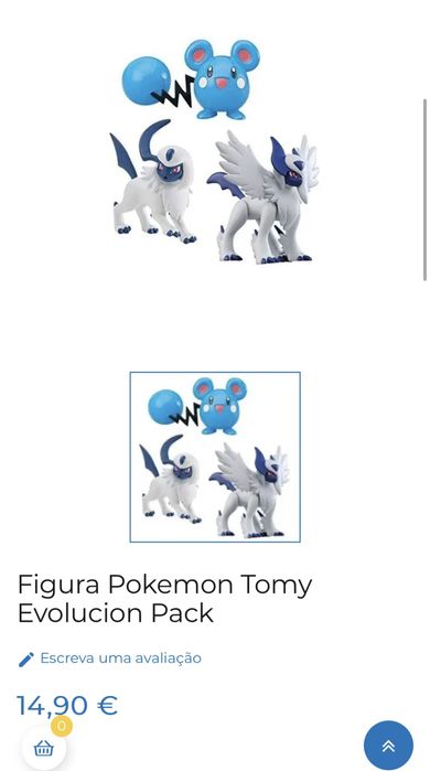 Figura Pokémon Evolution Pack