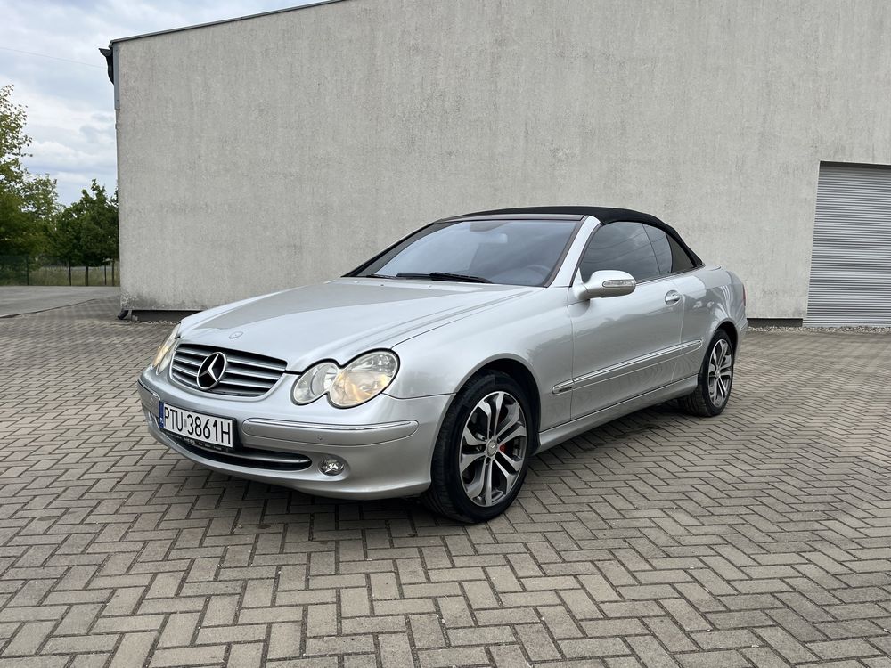 CLK200 kabriolet ładny