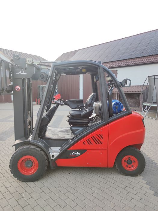 Wózek widłowy Linde H30 niski z wolnym skokiem