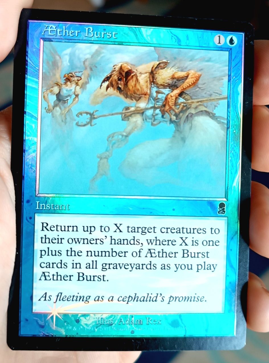 Aether Burst Foil - ODY - Near Mint Magic the Gathering