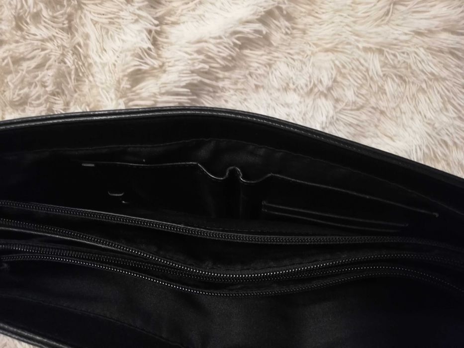 torba Calvin Klein teczka aktówka Calvin Klein mieści A4 czarna