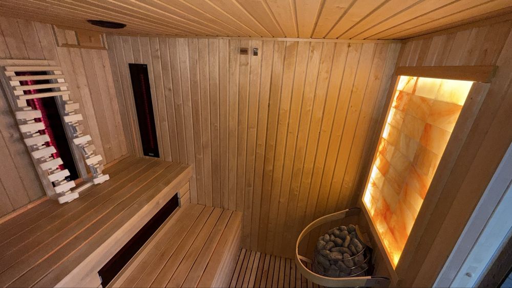 Sauna  na wymiar z montażem