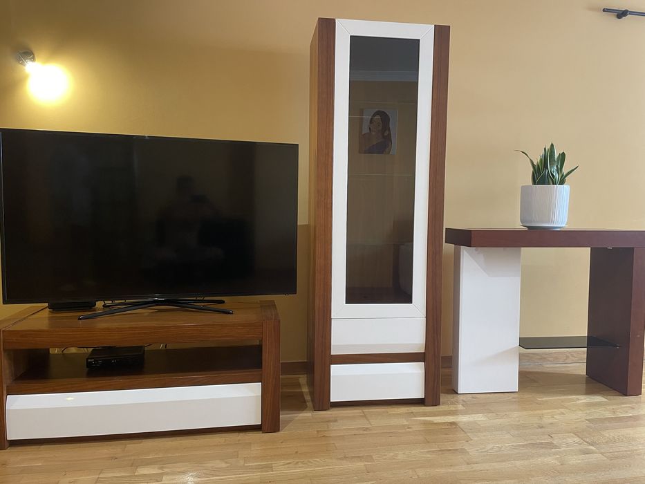 Mobilia de sala de madeira