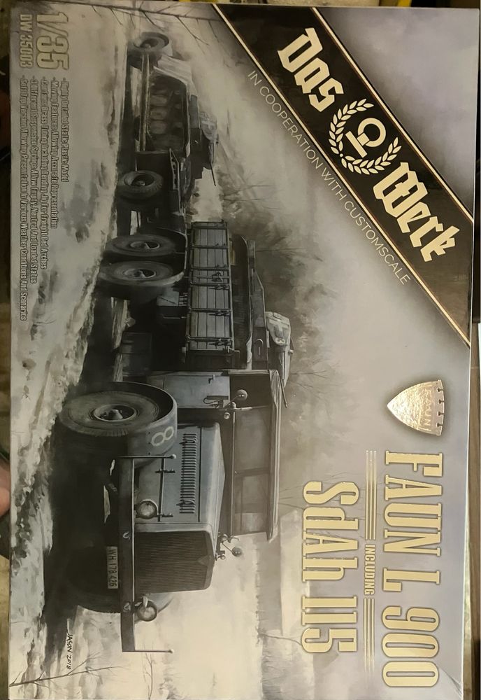 Meng, Tiger Model, RFM, DasWerk, ICM, 1/35, склеєні, нефарбовані
