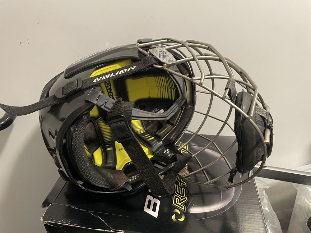 Kask hokejowy bauer M czarny