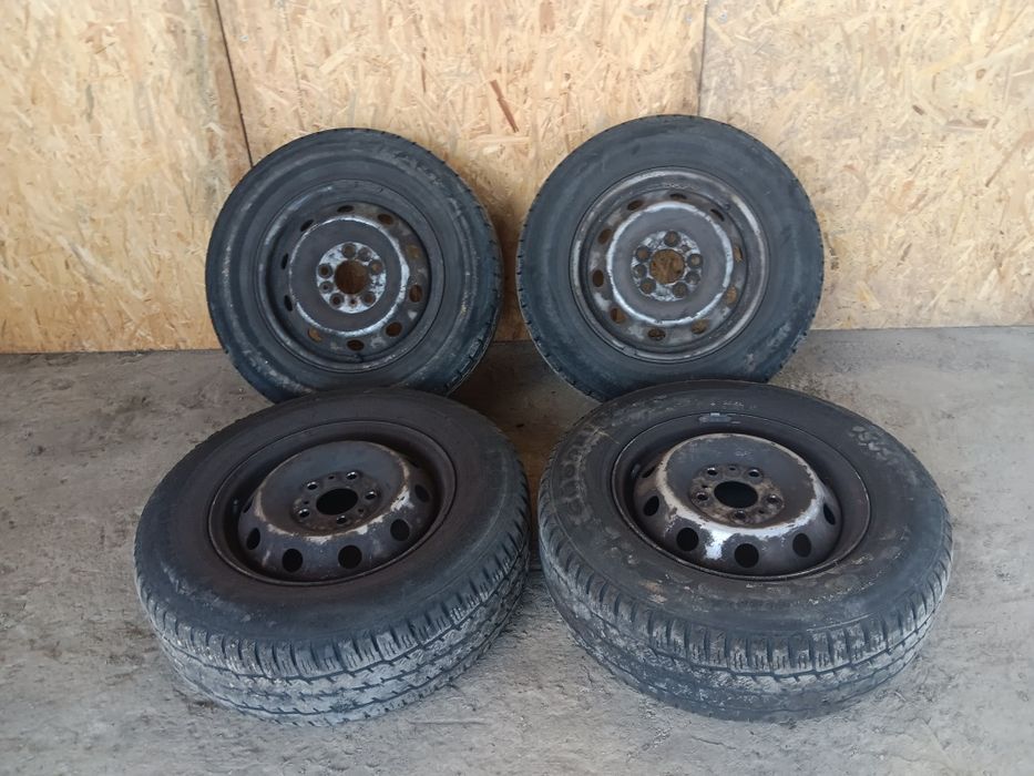 Fiat Ducato III koło felga felgi stalowe komplet 15" Opony KPL jumper