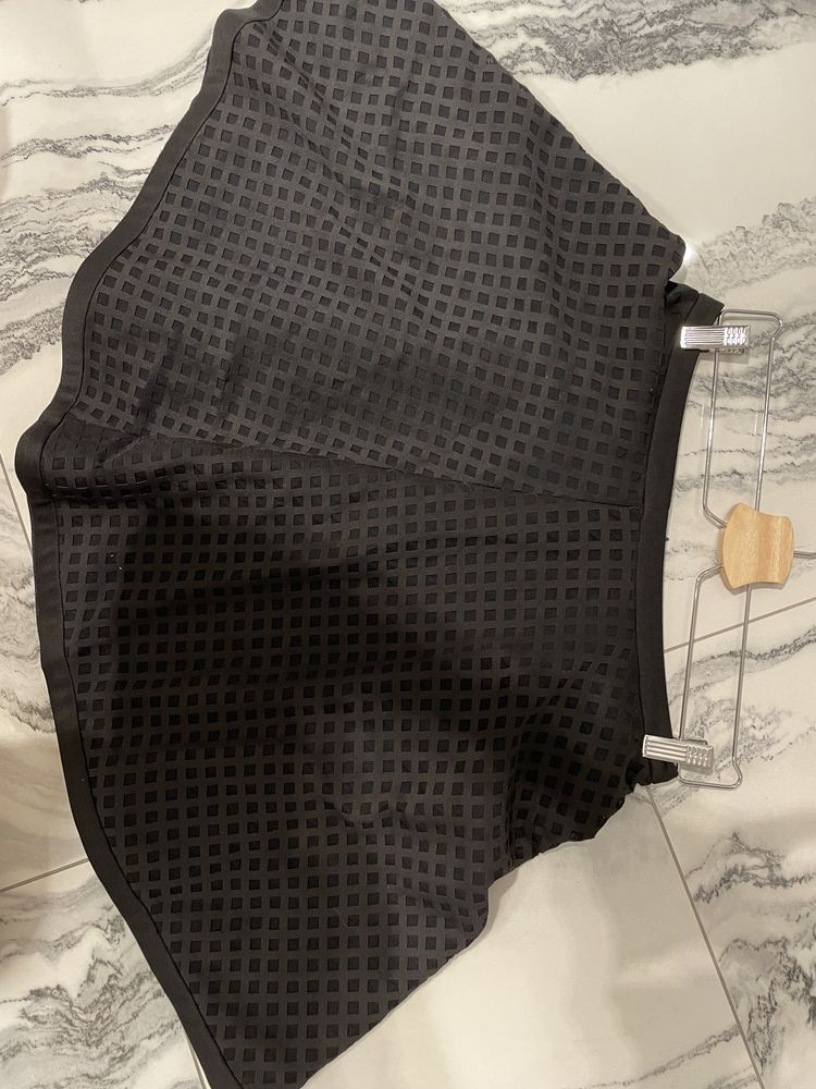 Solar spódnica damska klosz czarna S 36