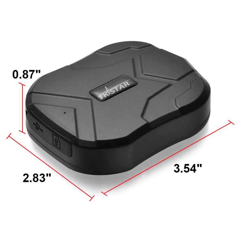 Localizador GPS p/ Carro / Mota 3/5000mAh Rastreador Magnético S/ Fios