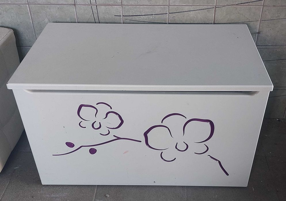 Łózko MEBLIK Orchidea 200x90 + skrzynia