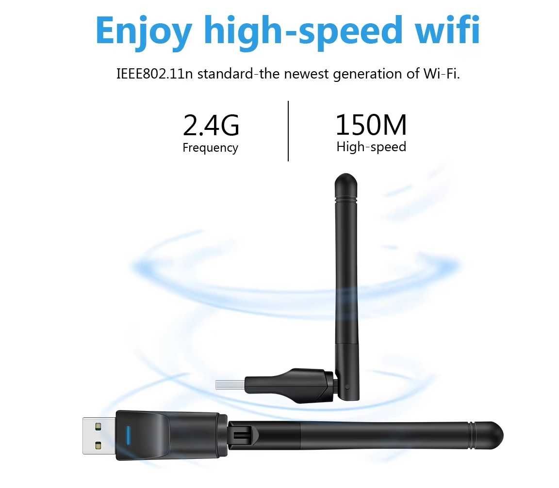 Bezprzewodowa karta sieciowa MT7601 USB WiFi nowa