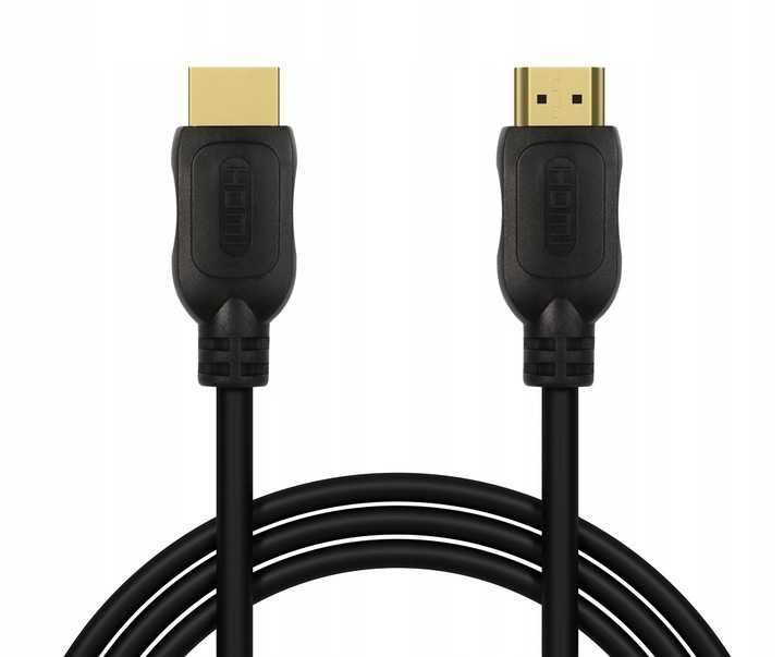 Kabel HDMI 10m 4K UHD 3D PREMIUM high speed Powlekany