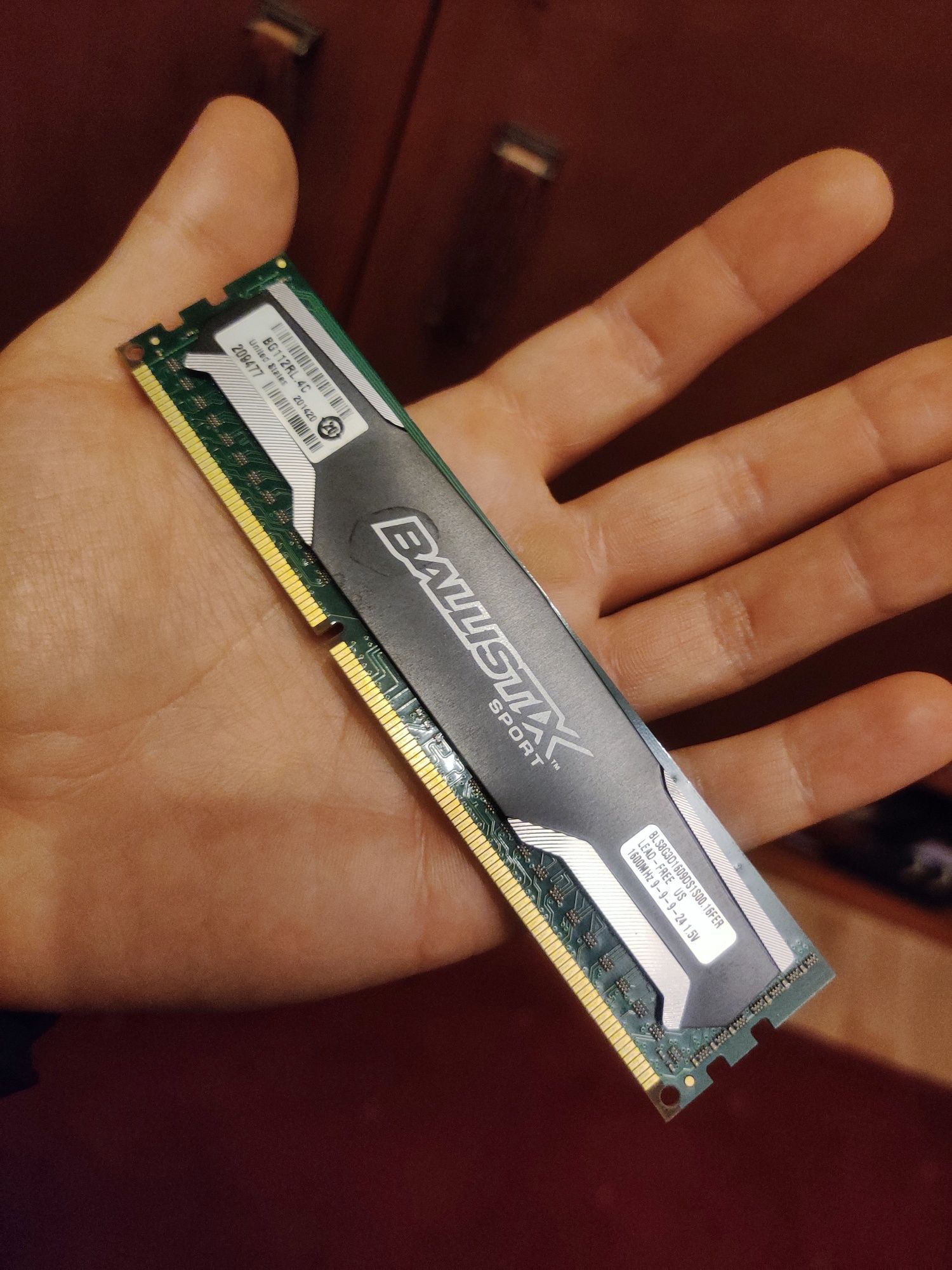 Pamięć RAM DDR3 2x8GB 1600MHz Crucial Ballistix