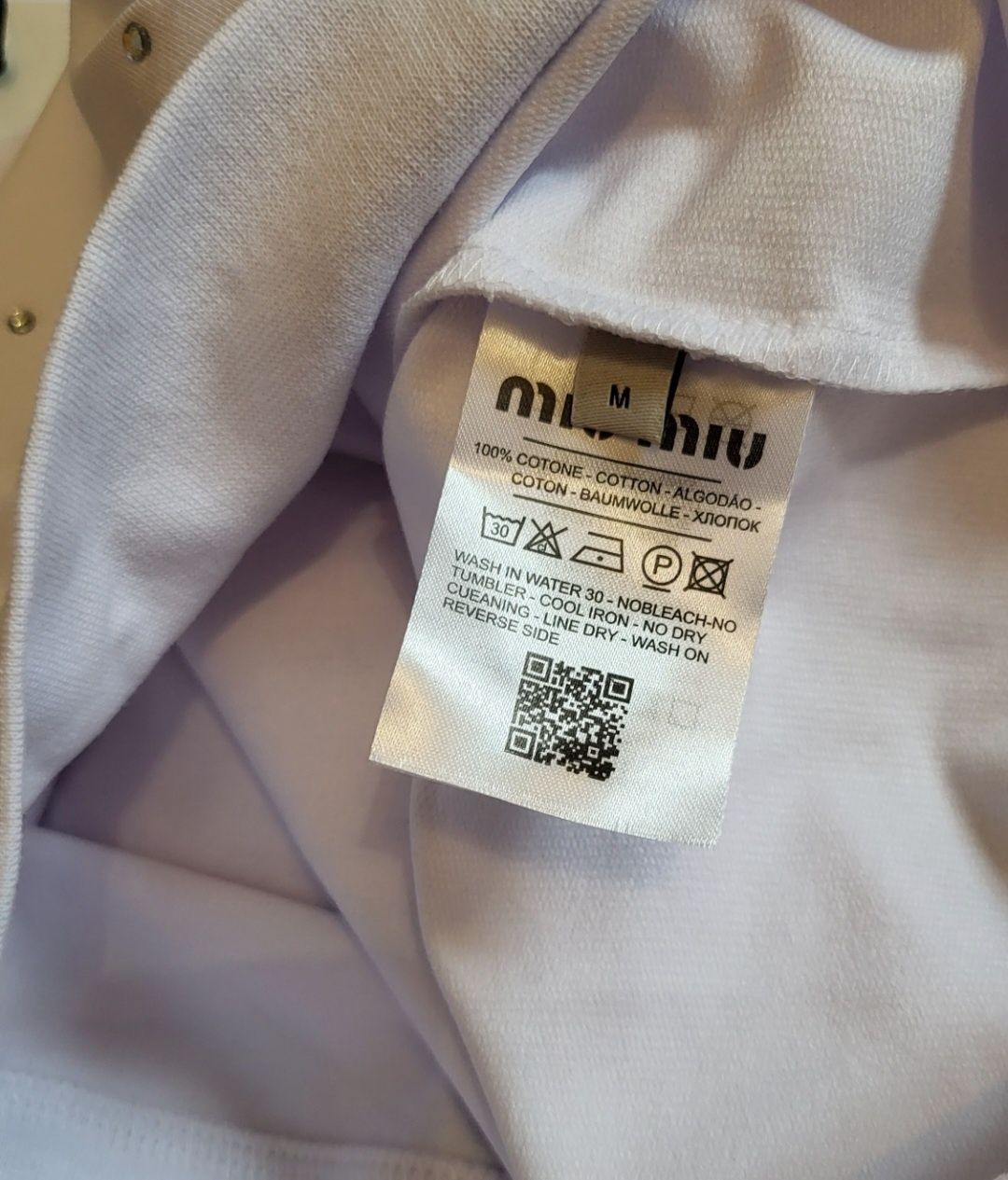 Komplet miu miu krysztalki premium L wyprzedaż