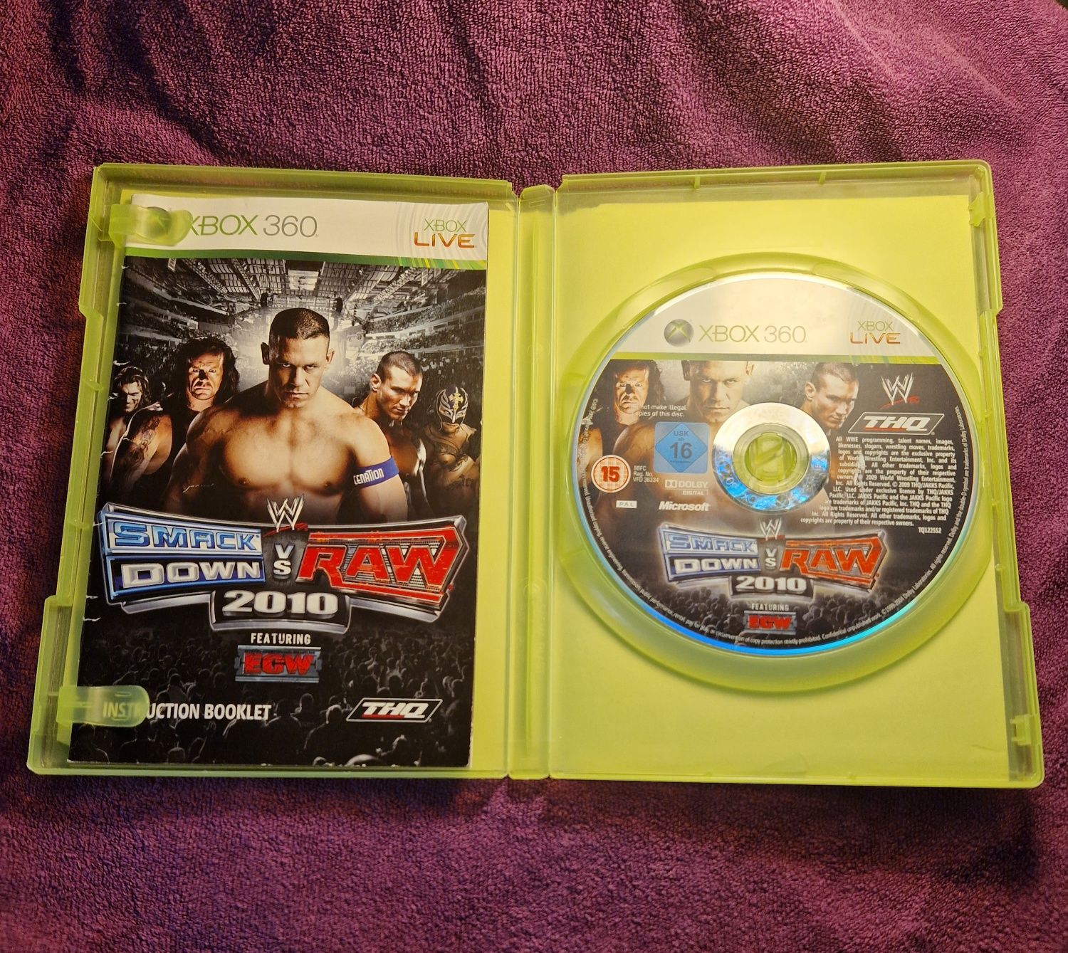 Gra na xbox360 WWE 2010