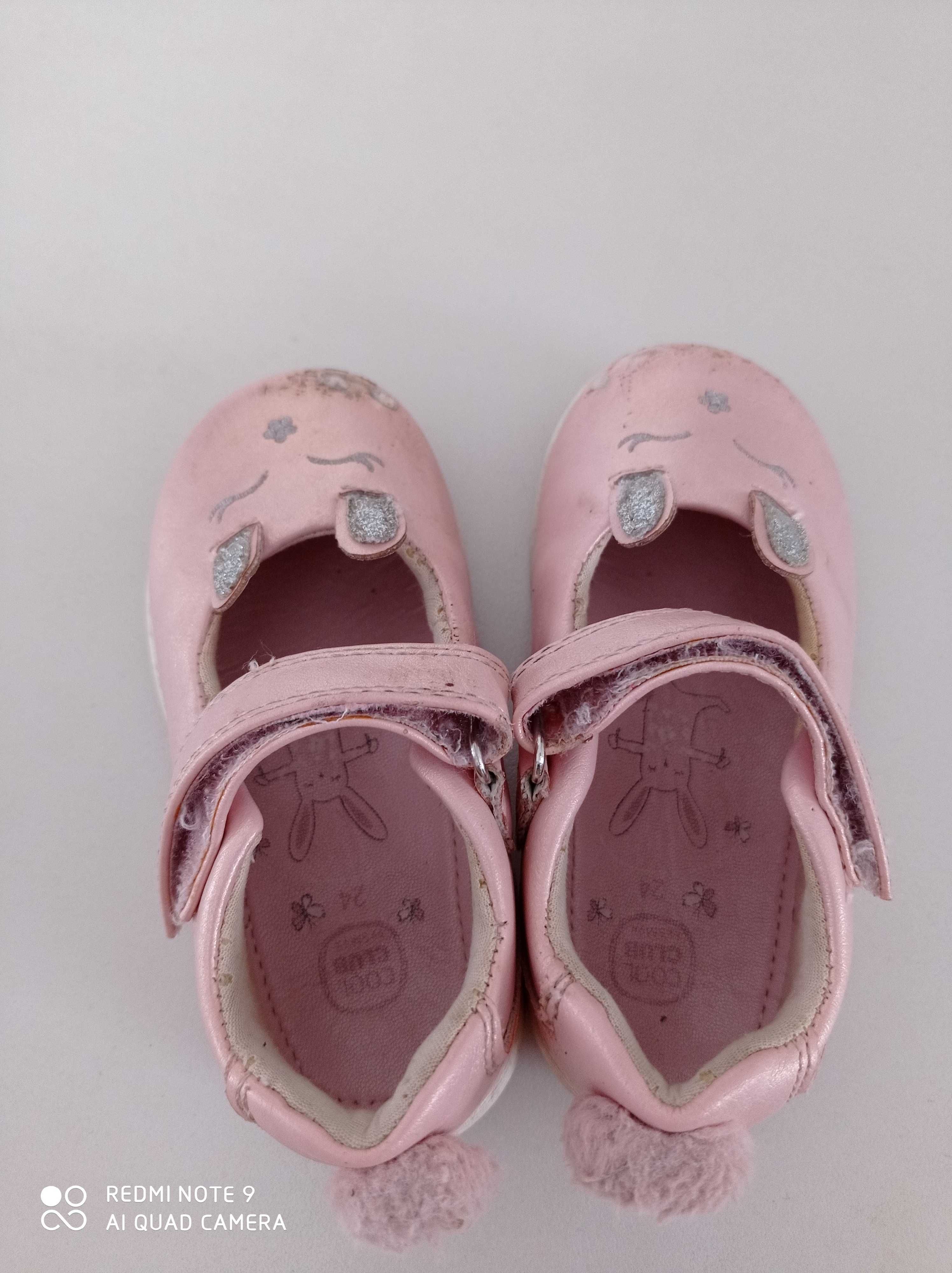 Buty kapcie balerinki rozmiar 24