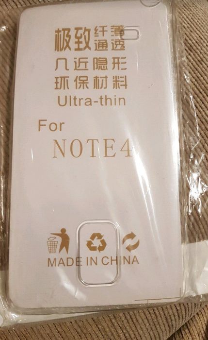 Capa Samsung note 4 silicone ultra slim transparente