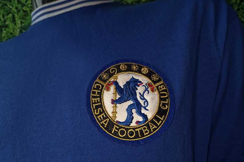 Chelsea FC Score Draw replika koszulki z sezonu 1962/63 rozmiar: L/XL