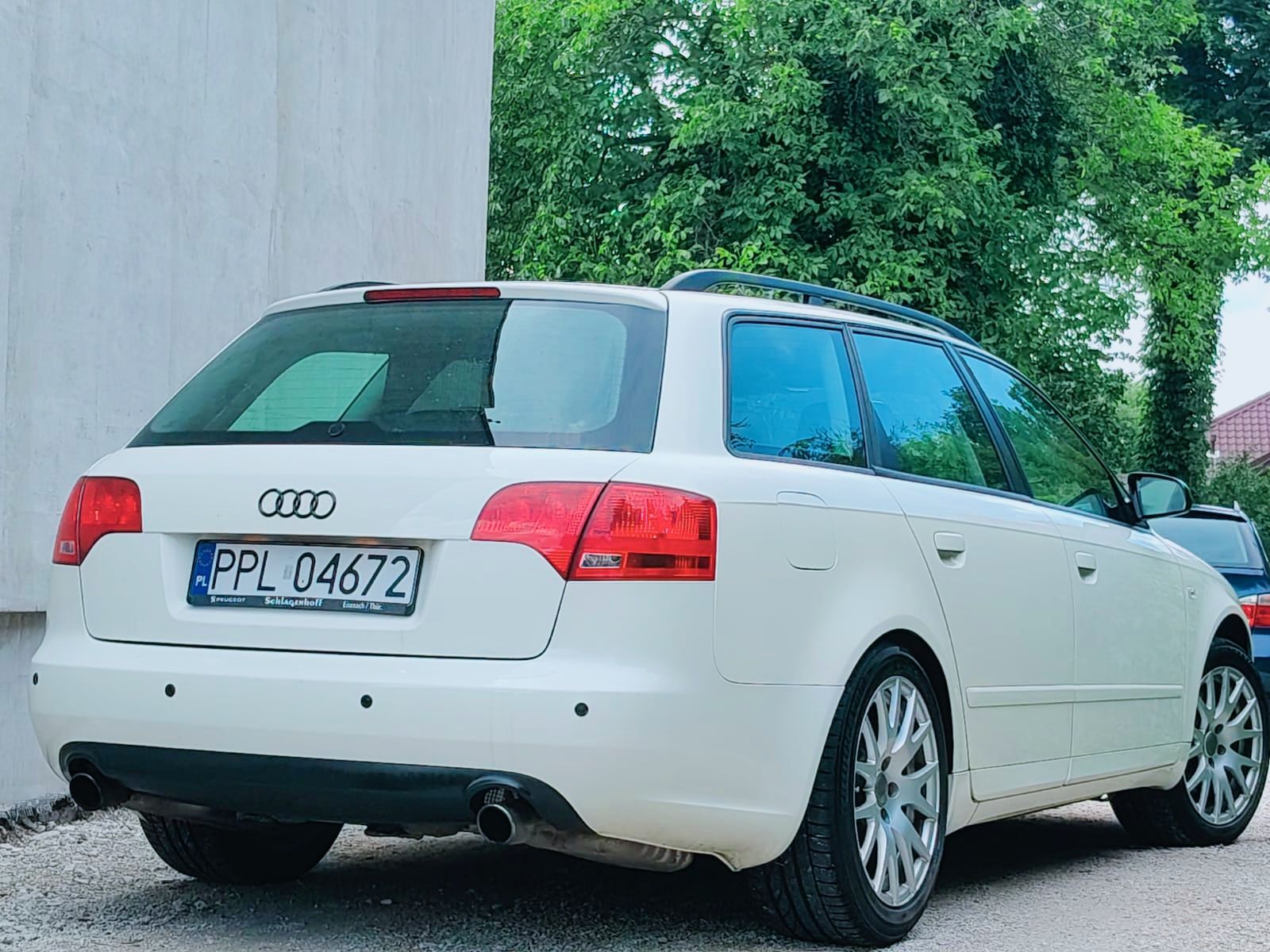 Audi A4 B7. 2.0T. 200hp. Quatrro. Automat. Biała. Alu. Dobry Stan. Pdc